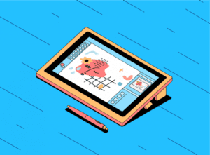 Обложка курса Основы 2D-графики от Skillbox
