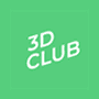 Иконка школы 3DCLUB