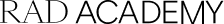 Логотип школы RAD ACADEMY