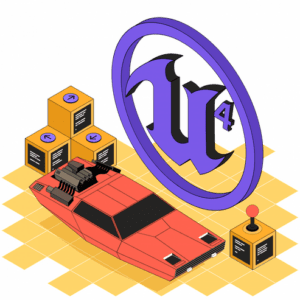 Обложка курса Разработчик игр на Unreal Engine с нуля до Middle от Skillbox